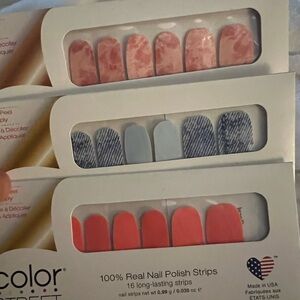 3 pack bundle color street nails- NEW